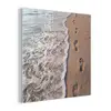 Voetstappen - Vloedlijn - Zee plexiglas 5mm klein -z3d