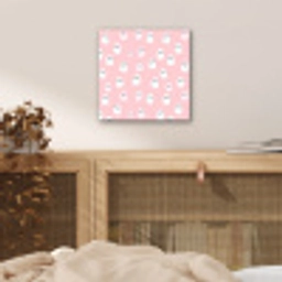 Spookjes - Patroon - Roze aluminium wit klein 46 -sfeer3