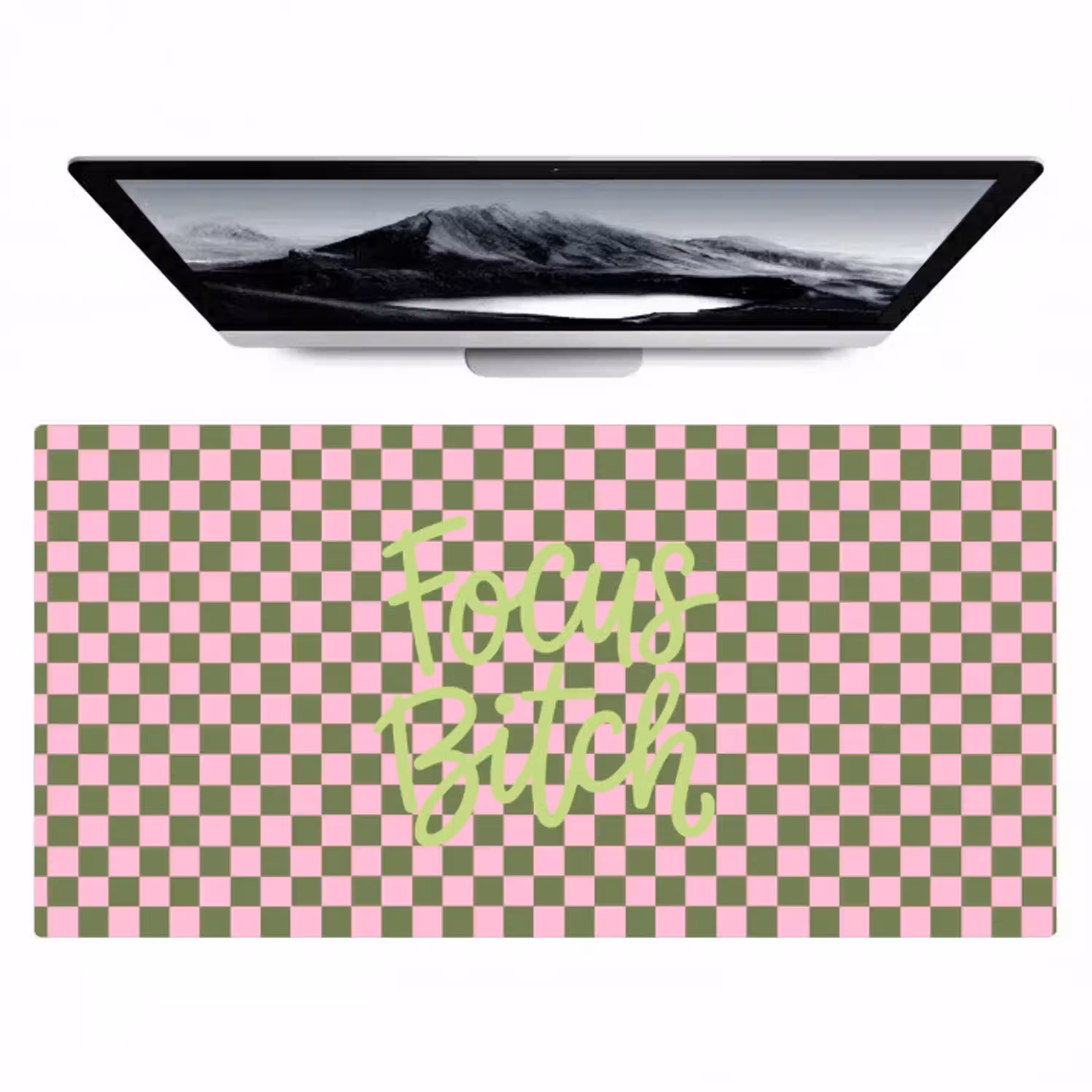 Focus - Vakken - Roze Muismat XXL klein -zzz3d