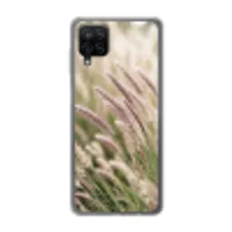 Gras - Close up - Groen Telefoonhoesje Samsung Galaxy A12 klein -3d