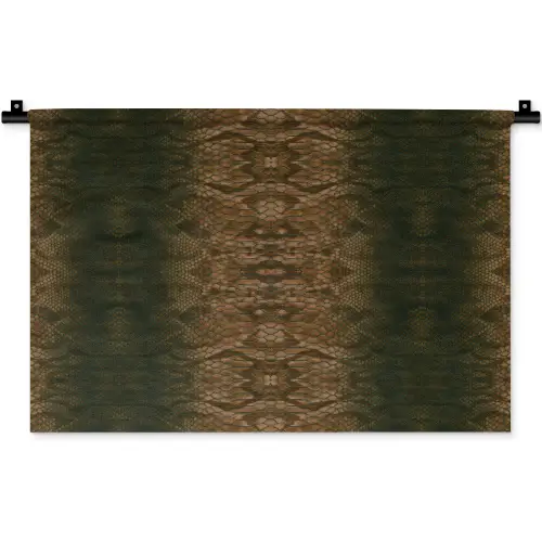 Slang - Boa - Bruin Wandkleed katoen klein 269 -zz3d