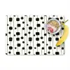 Grafisch - Modern - Zwart Placemat vinyl groot 368 -zzzproduct_Kitchenyeah-website