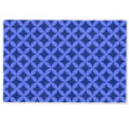 Patroon - Blauw Deurmat klein -zkaufland3d
