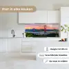 Brug - Rood - Skyline - Water keuken achterwand 2 middel -sfeer4_NL