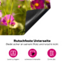 Zomerse Cosmea Inductie beschermer vinyl 3mm klein -zzzzzzz-lf-onderkant