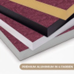 Bladeren - Patroon - Paars Textielframe zwart klein 947 -USP_kleurenDE