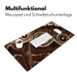Vlinder - Vleugel - Abstract Muismat XXL klein -ysfeer4_duits