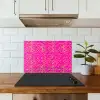 Neon - Groen - Roze - Tijger keuken achterwand spatscherm klein 900 -sfeer2