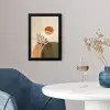 Takken - Vormen - Abstract fotolijst zwart zonder passe partout klein -sfeer4