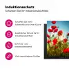 Zomerse Klaprozenpracht Inductie beschermer vinyl 3mm middel -zzzzzzz-lf-ups