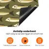 Vis - Patroon - Groen Inductie beschermer vinyl 3mm klein 276 -zzzzzzz-td-onderkant