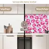 Bloemen - Rozen - Patroon keuken achterwand 2 middel 871 -voor-na2_DE