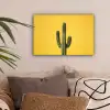 Cactus - Groen - Minimalistisch canvas 2cm klein -sfeer1