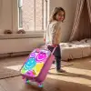 Kleurrijke glimlachexplosie Kinderkoffer - Roze klein -sfeer1