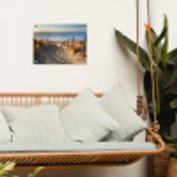 Pad naar de Zee tuinposter los doek klein -sfeer7