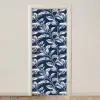 Botanisch - Patroon - Blauw deurposter klein 289 -3d_beige