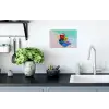 Dobbelstenen - Kleurrijk - Getallen - Stipjes Muursticker klein -keuken
