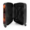 Palmbomen bij zonsondergang NBS - Handbagage koffer - Unisex middel -binnenkant