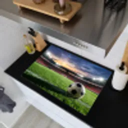 Voetbal - Stadion - Sport - Groen Inductie beschemer met haakjes klein -sfeer1