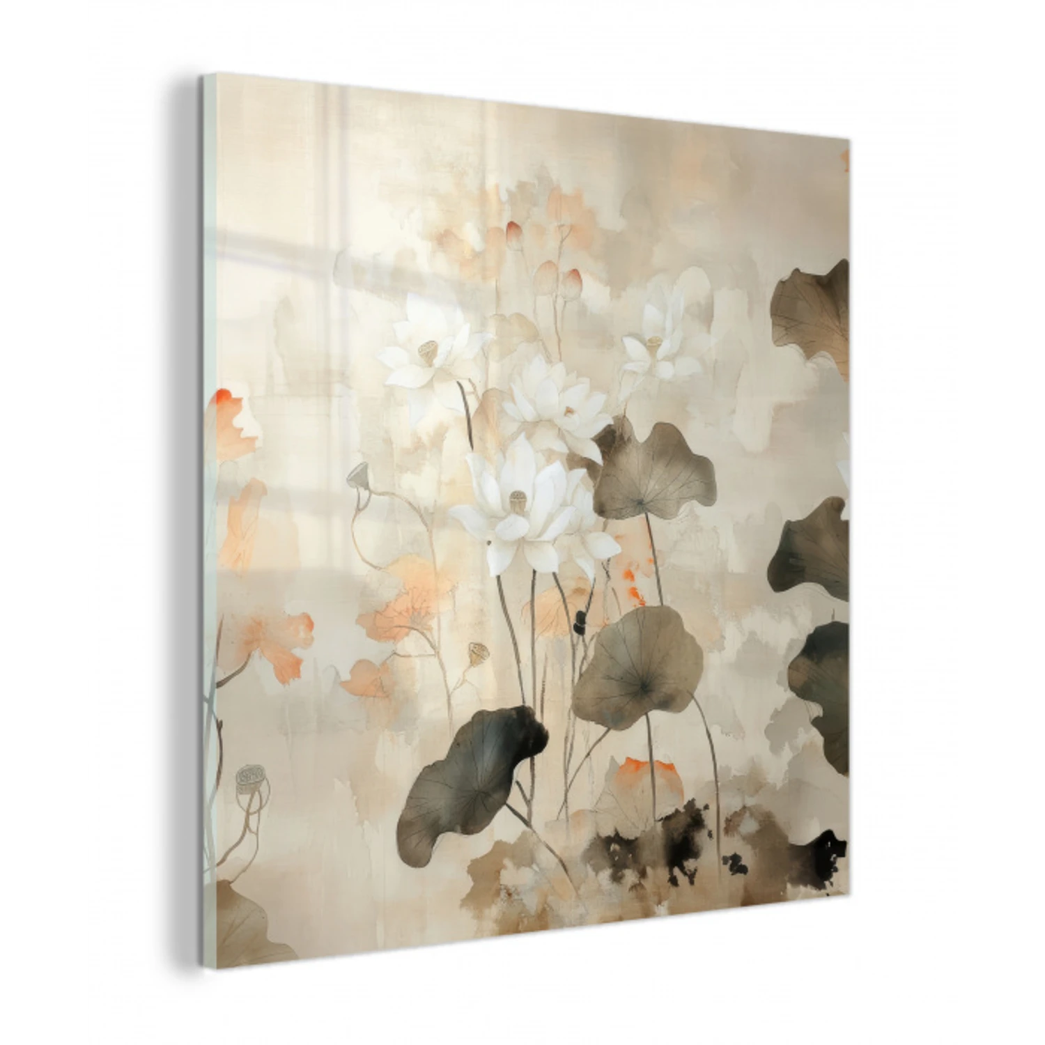 Bloemen - Japandi - Wabi sabi plexiglas 5mm klein -z3d