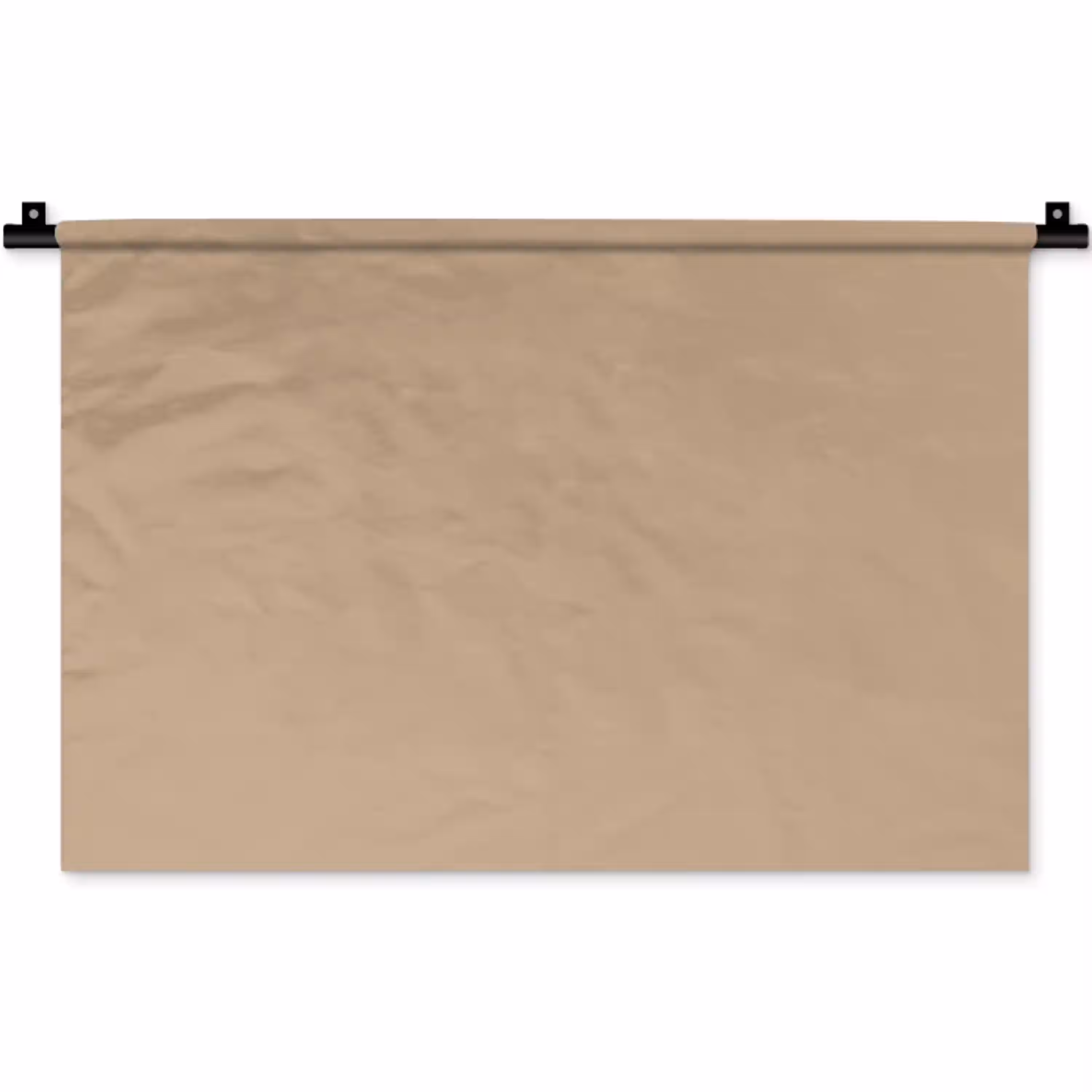 Soft - Taupe - Bruin Wandkleed katoen klein 269 -zz3d