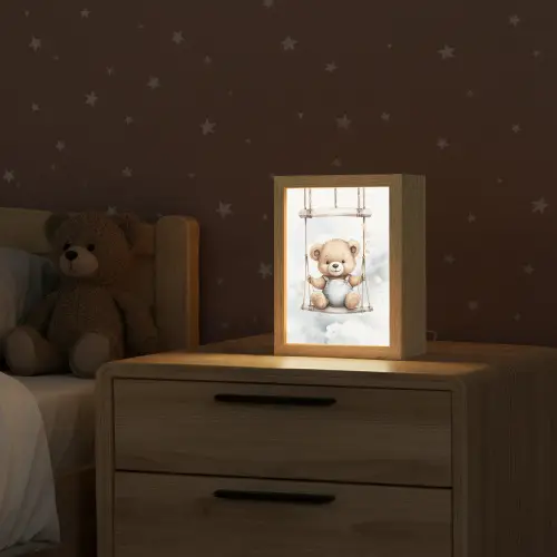 Beer - Baby - Dier - Kinderen Light Box met kabel klein -sfeer1_kind