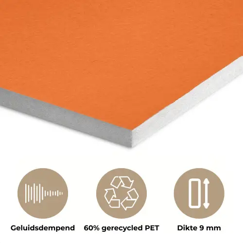 See the good - Paars - Oranje - Smiley PET vilt klein -closeup_NL