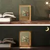 Vaas - Pastel - Kleuren - Bloemen Light Box met kabel (Tafellamp) klein -sfeer3