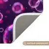 Paars - Bubbels - Schuim WCmat klein -USP_AntislipNL