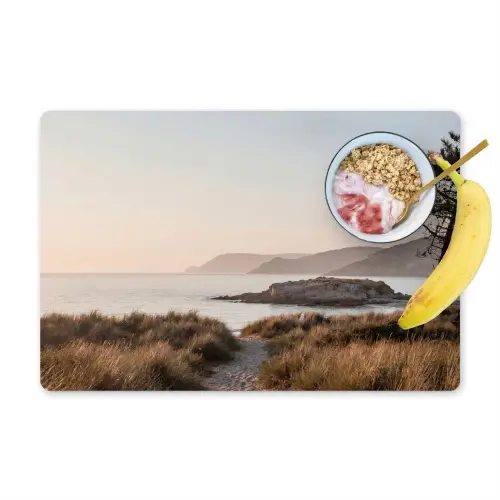 Landschap - Kust - Duinen Placemat vinyl groot -zzzproduct_Kitchenyeah-website