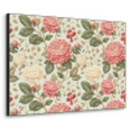 Klassiek - Botanisch - Veelkleurig Textielframe zwart klein 947 -3d