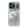 Paardenbloemen - Pluisjes - Wit Telefoonhoesje iPhone 17 Pro klein -3d