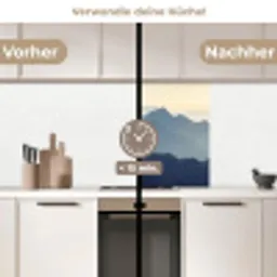 Landschap - Bergen - Groen - Natuur keuken achterwand 2 middel -voor-na2_DE