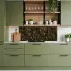 Zwart - Marmer - Goud keuken achterwand 2 middel 871 -sfeer3