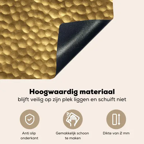 Metaal - Dynamisch - Goud Inductie beschemer met haakjes klein 777 -ky-onderkant-nl