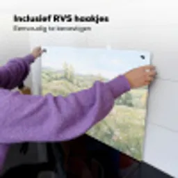 Bloemen veld - Bloemen - Groen Inductie beschemer met haakjes klein -ky-ophangen-nl