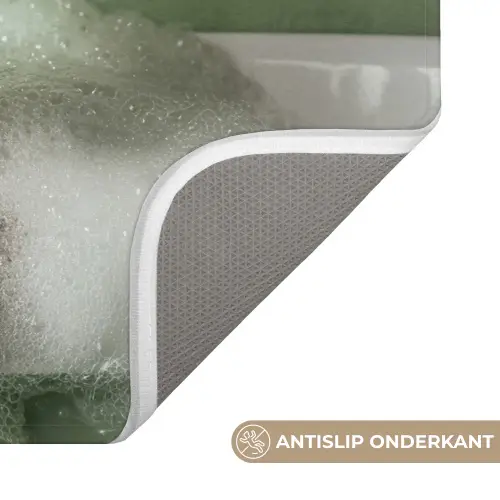 Hond - Bad - Champagne - Handdoek WCmat klein -USP_AntislipNL