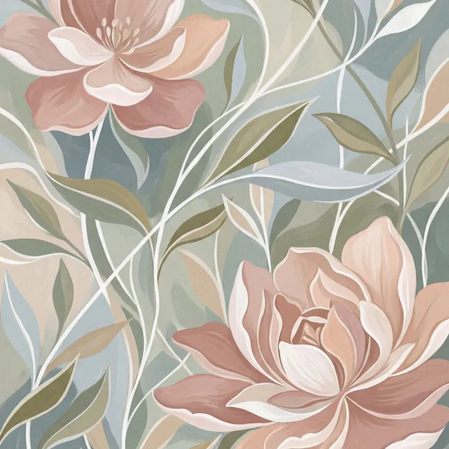 Behang - Elegant - Romantiek - Roze