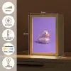 Disco - Eend - Paars Light Box met kabel (Tafellamp) klein -USP_NL