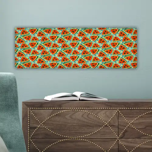 Watermeloen - Zomers - Fruit canvas 2cm klein 828 -sfeer4