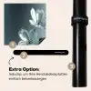 Kristal - Bloemen - Grijs Inductie beschermer vinyl 3mm middel -zzzzzzz-induclip_DE