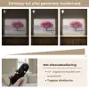 Boom - Natuur - Roze - Zwart wit Light Box met batterij (Wandlamp) middel -USP_dimbaarNL
