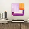 Vlakken - Abstract - Rechthoekig - Oranje plexiglas 5mm klein -sfeer1