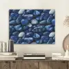 Luxe - Blauwe - Marmer - Stenen PET vilt klein 837 -sfeer1