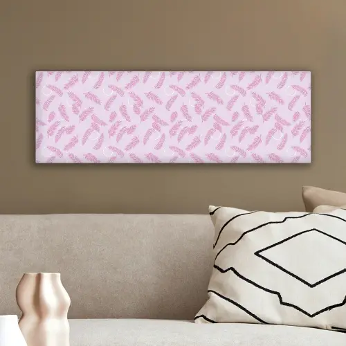 Veren - Paars - Wit canvas 2cm klein 828 -sfeer3