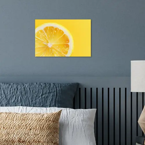 Citroen - Geel - Zonnig poster papier klein -sfeer2