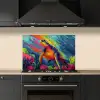 Koraal - Schildpad - Abstract - Water keuken achterwand spatscherm klein -sfeer1
