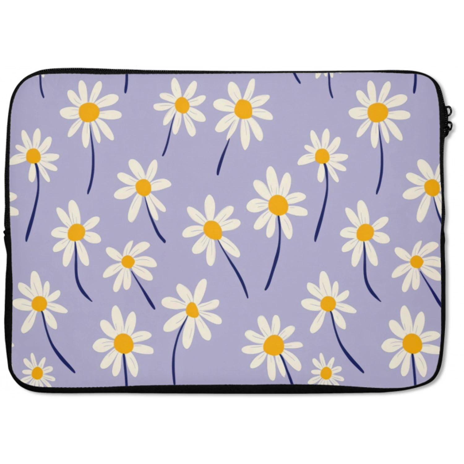 Modern - Madelief - Paars laptophoes neopreen klein 279 -zkaufland3dotto