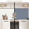 Japan - Blauw - Wit - Patronen keuken achterwand 2 middel 871 -voor-na2_NL