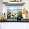 Grasveld - Eieren - Bloemen Inductie beschemer met haakjes klein -sfeer2